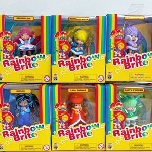 Rainbow Brite New Mini Figure Set Series 2 HTF 🌈